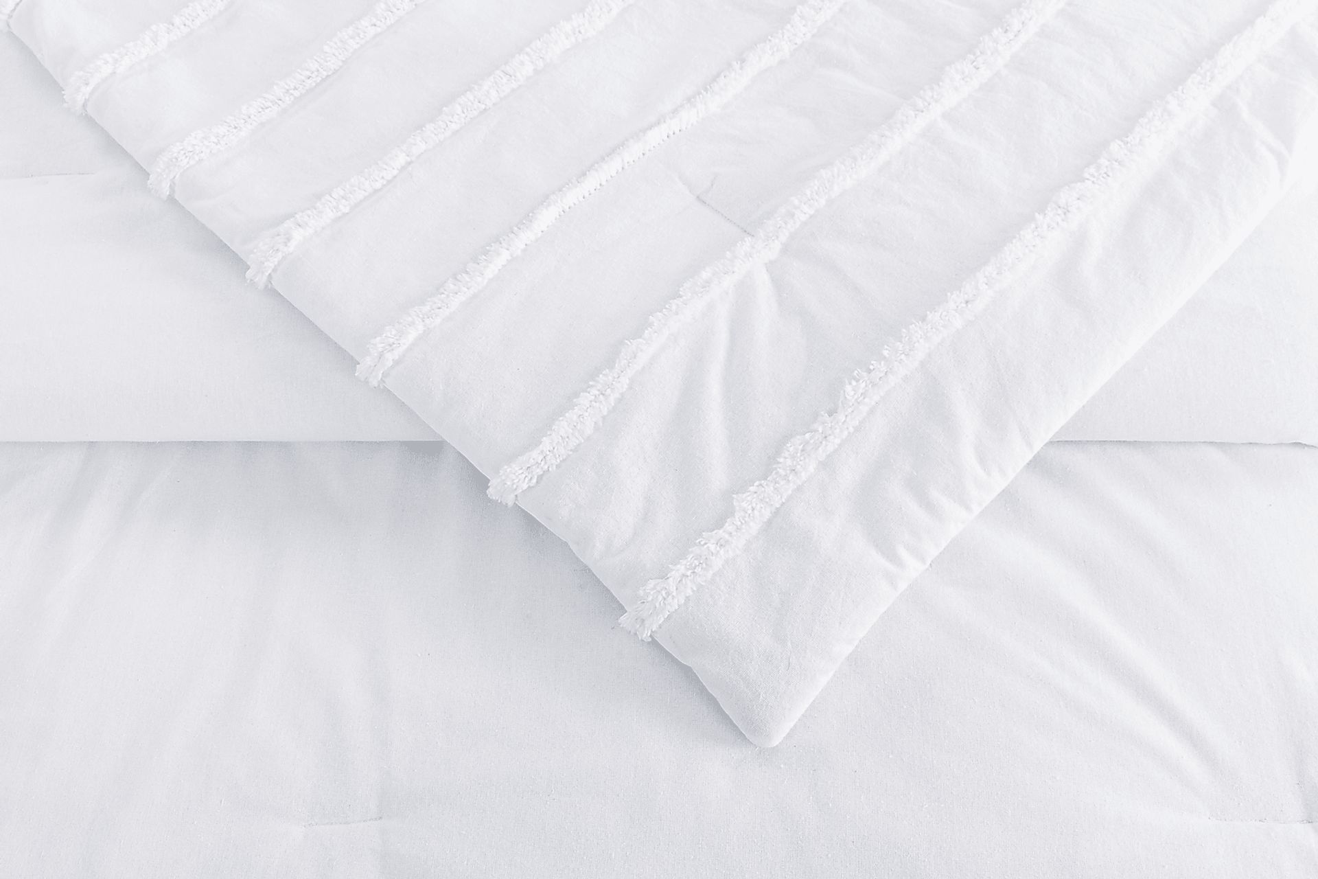 Winthorne White King 3 Pc Comforter Set - Image 8