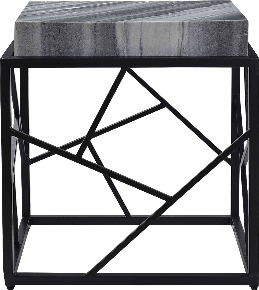Winthorp Gray Accent Table