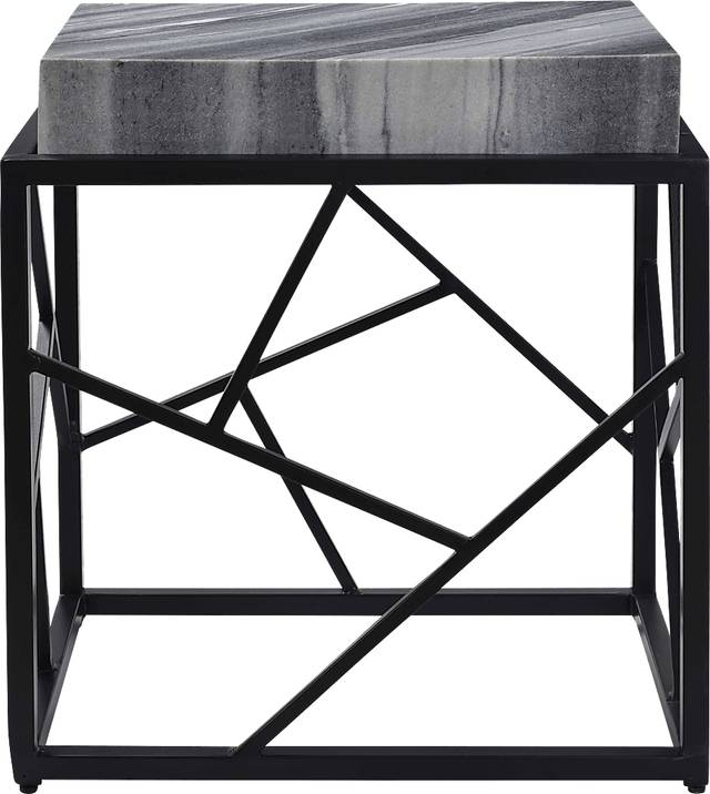 Winthorp Gray Accent Table - Thumbnail - Image 2