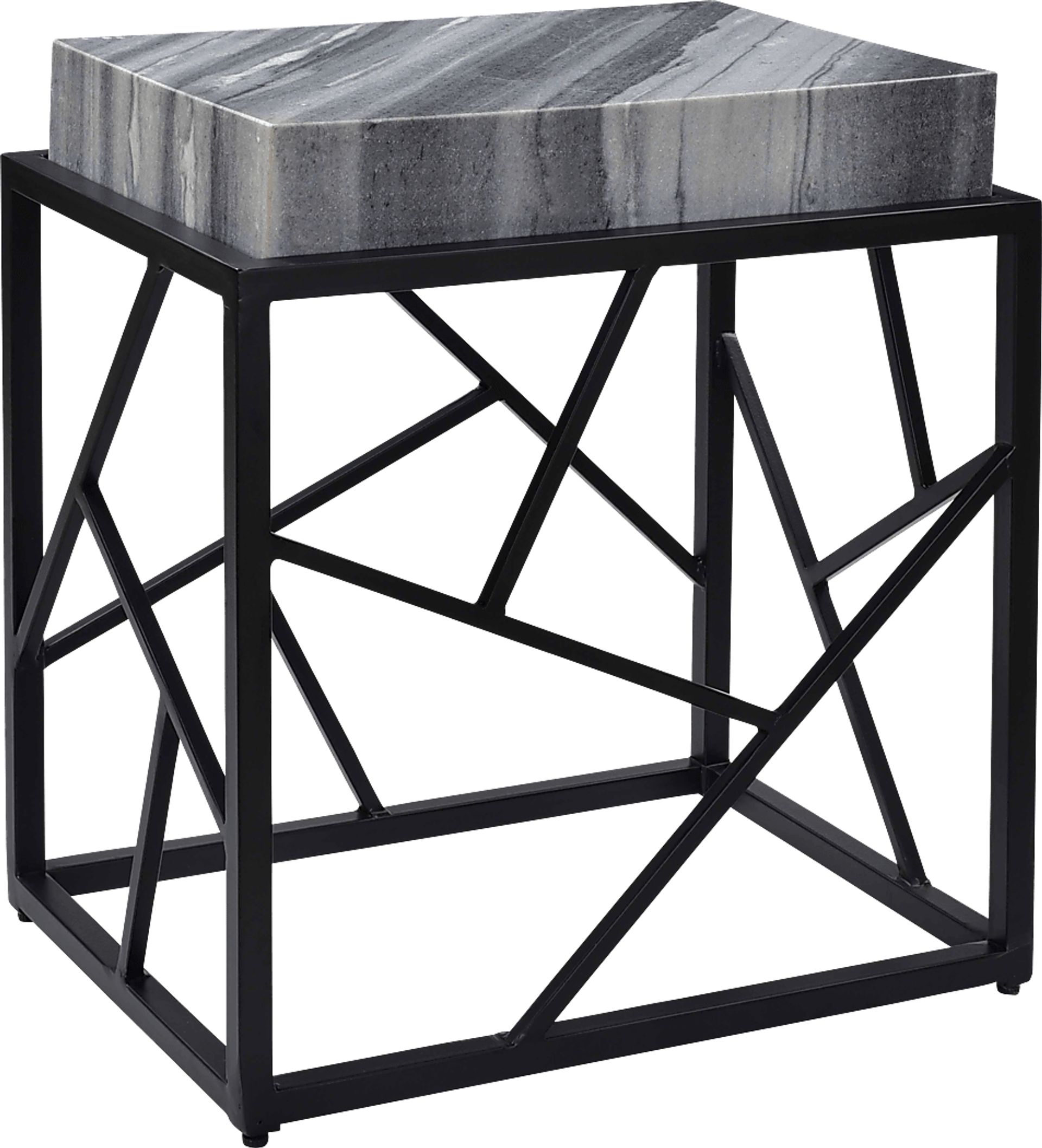 Winthorp Gray Accent Table - Image 1
