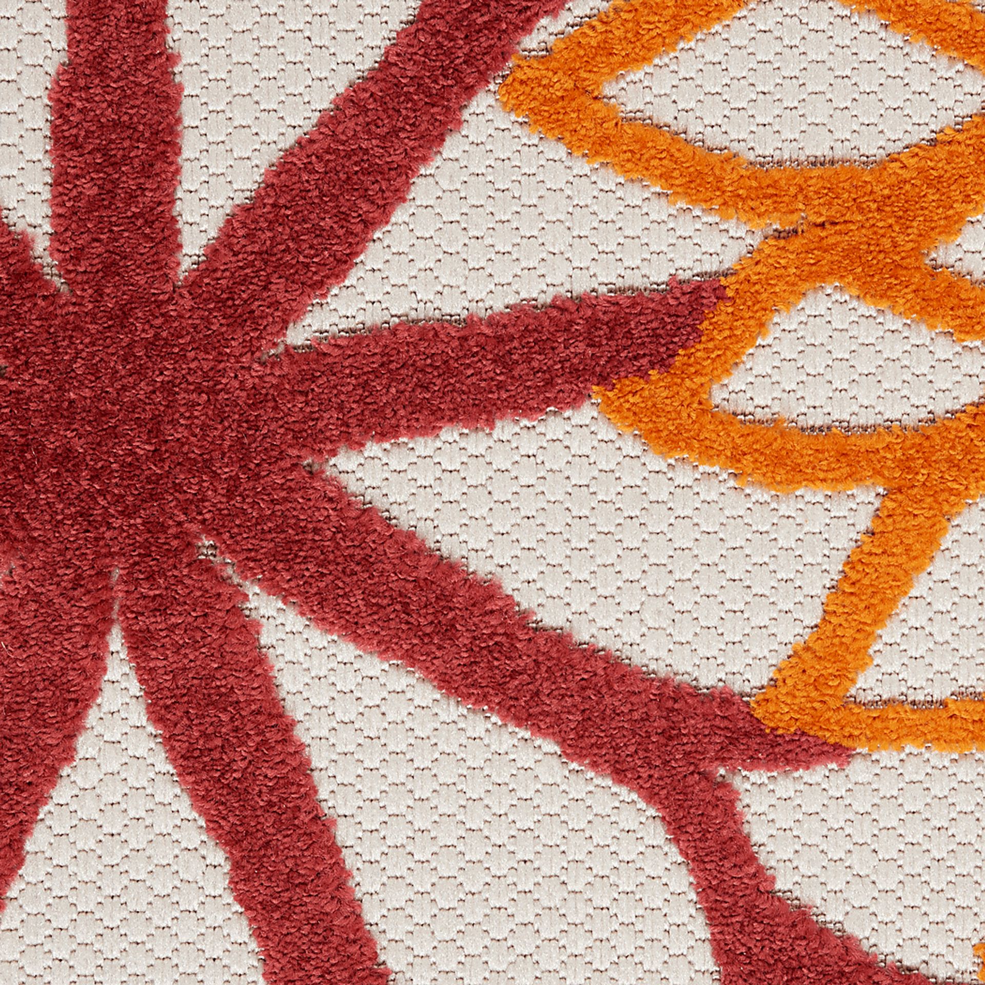 Winthrone Red/Multi 5'3 x 7'5 Indoor/Outdoor Rug - Image 8