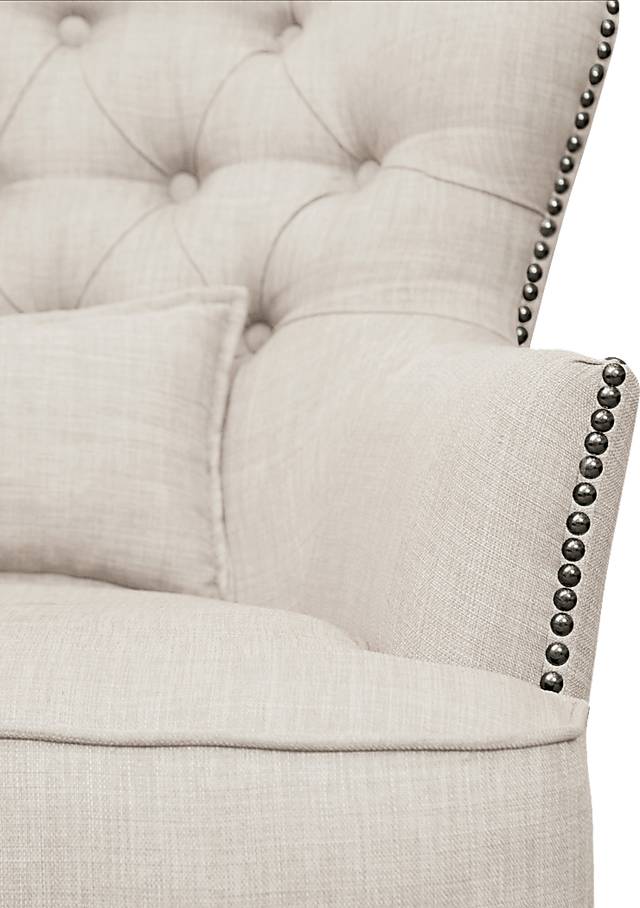 Wintley Beige Accent Chair - Thumbnail - Image 5