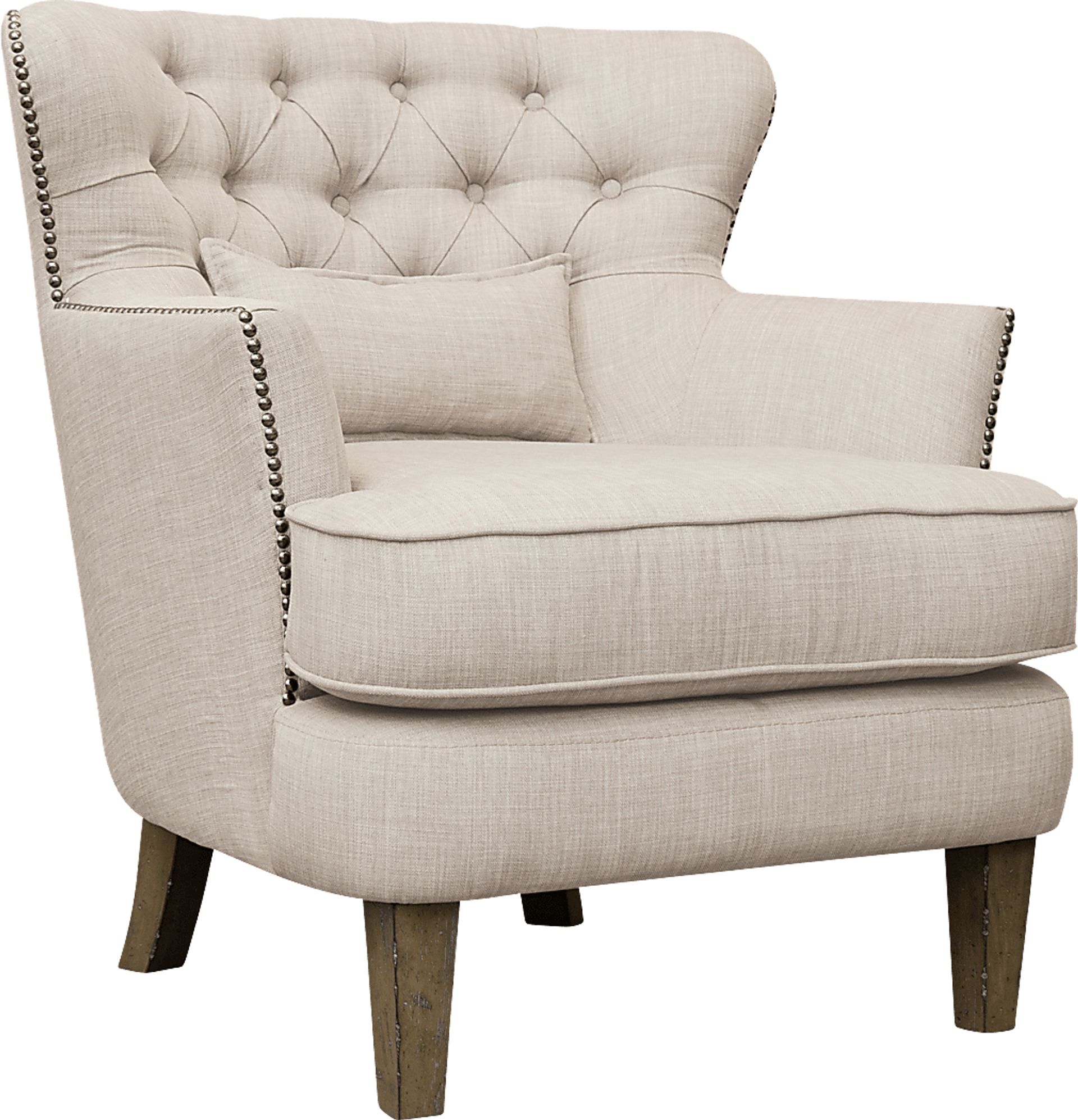 Wintley Beige Accent Chair - Image 1