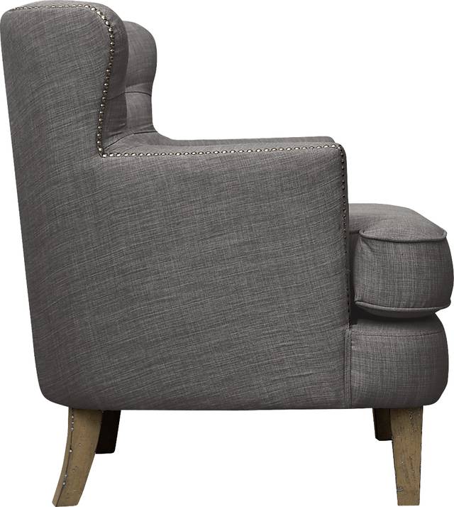 Wintley Dark Gray Accent Chair - Thumbnail - Image 3