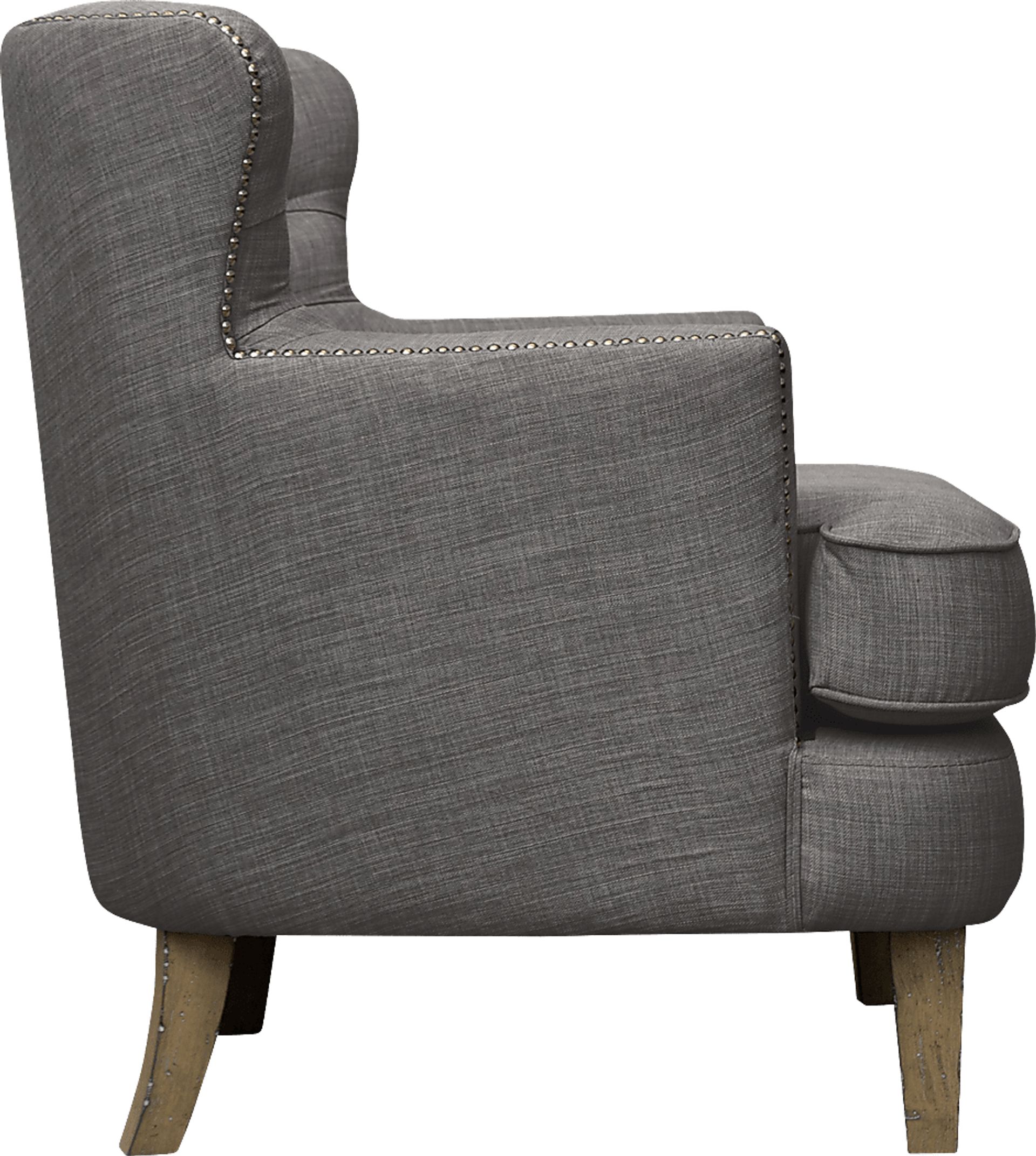 Wintley Dark Gray Accent Chair - Image 3