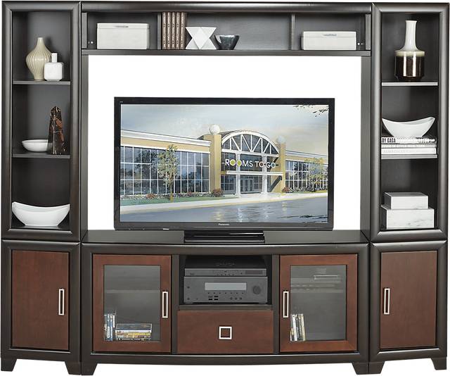 Winton Chocolate 4 Pc Wall Unit - Thumbnail - Image 1