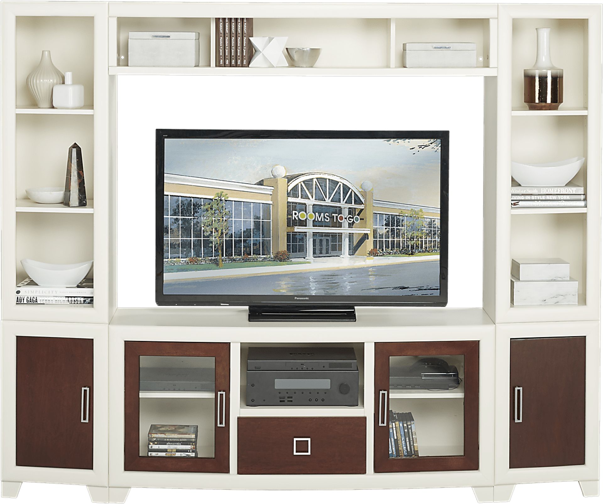 Winton Cream 4 Pc Wall Unit - Image 1