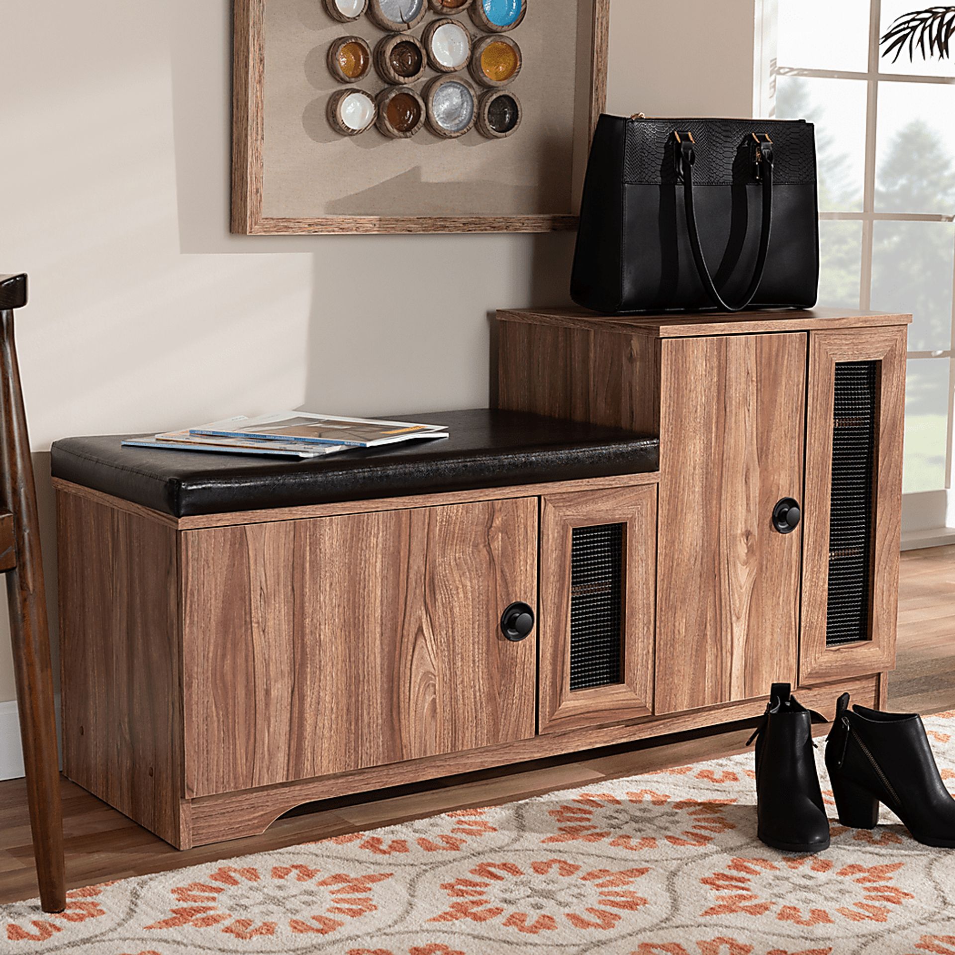 Winwick Brown Accent Bench - Image 2