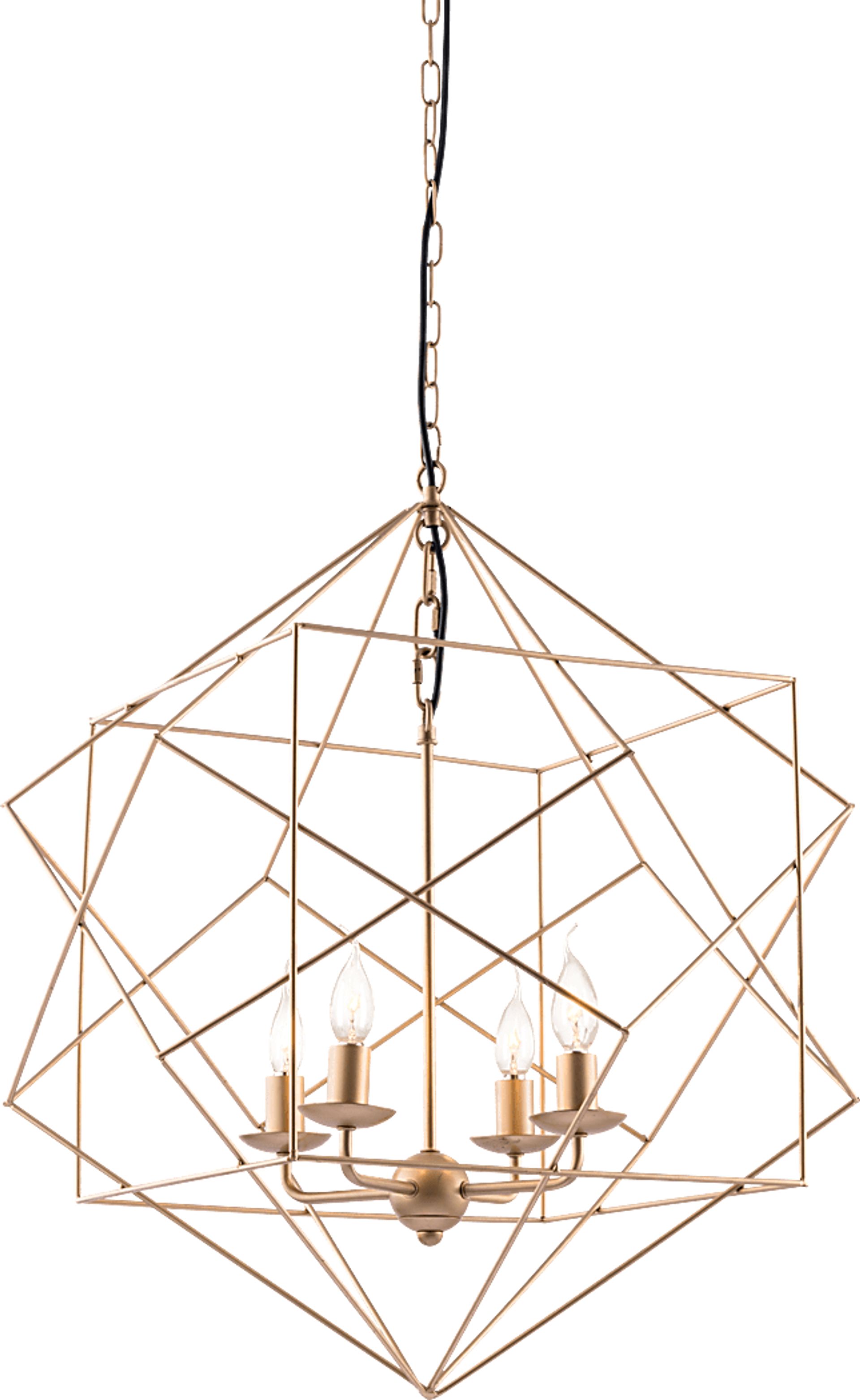 Winwood Lane Gold Chandelier - Image 2