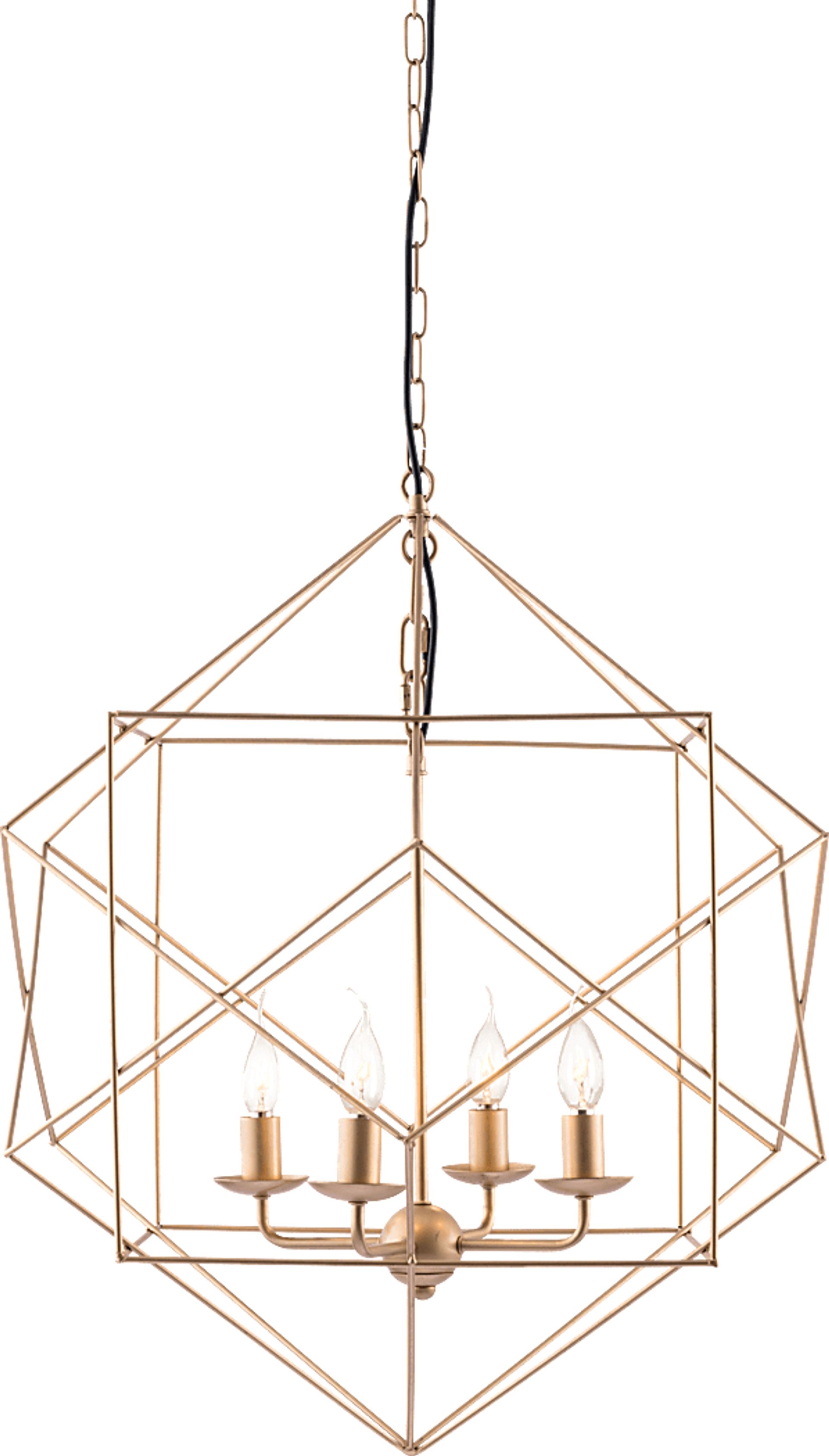 Winwood Lane Gold Chandelier - Image 3