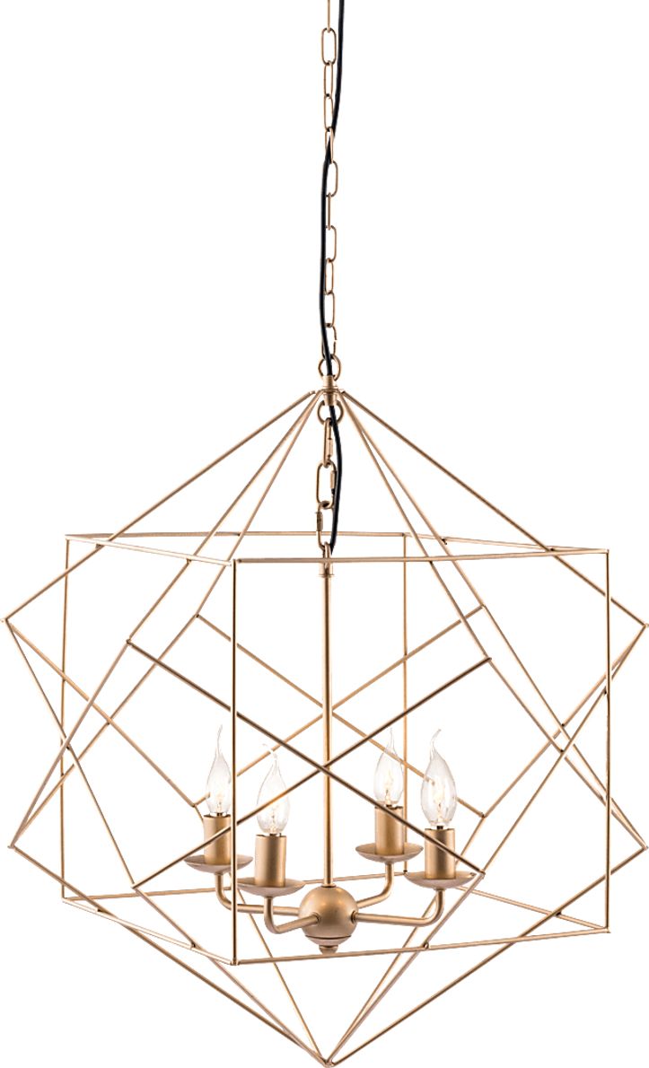 Winwood Lane Gold Chandelier