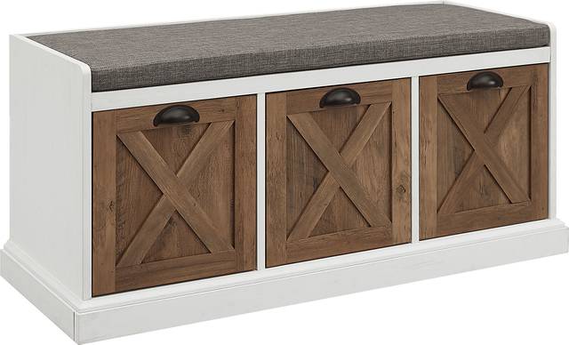 Winyah Barnwood Accent Bench - Thumbnail - Image 1