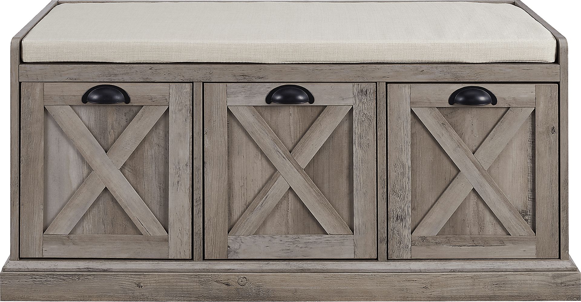 Winyah Gray Accent Bench - Image 2