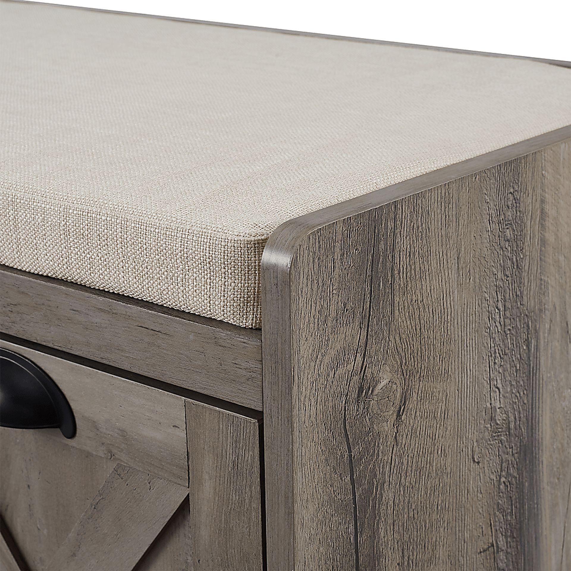 Winyah Gray Accent Bench - Image 3