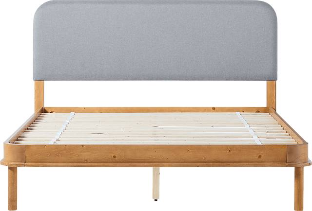 Wirthlin Oak Queen Bed - Thumbnail - Image 4
