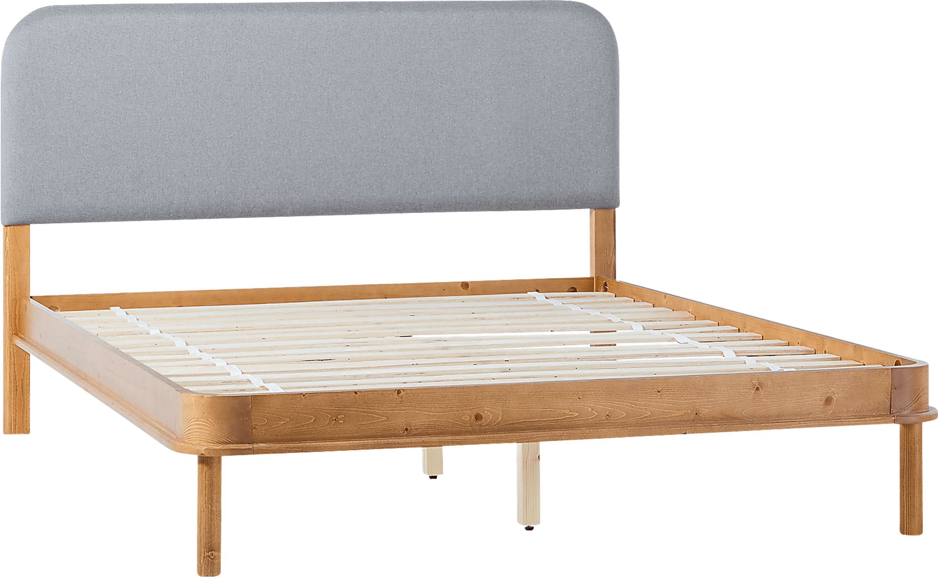 Wirthlin Oak Queen Bed - Image 1