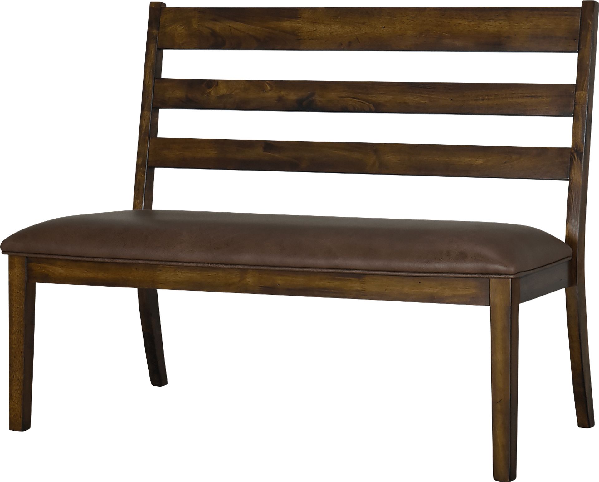 Wisecarver Brown Settee - Image 2