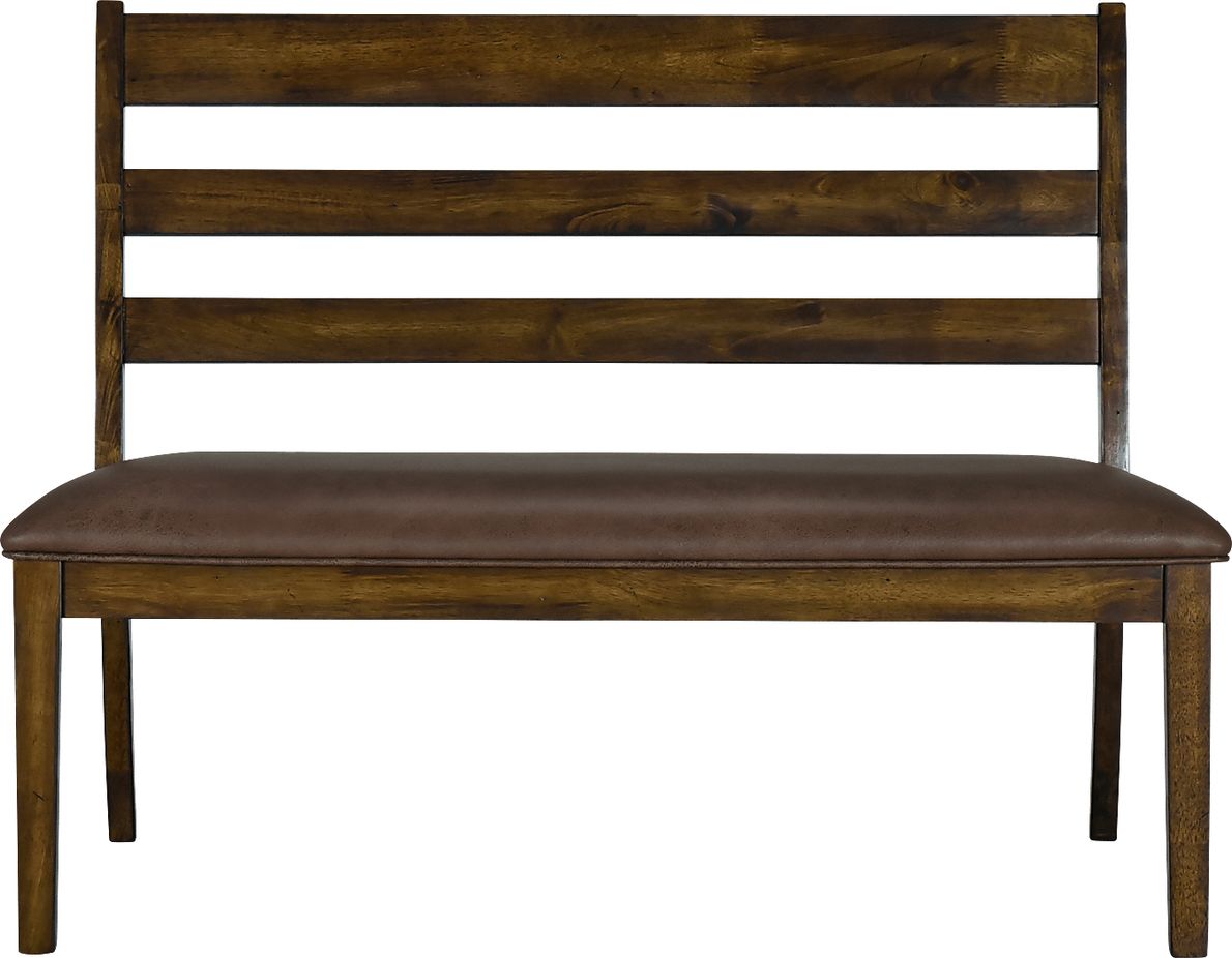 Wisecarver Brown Settee Rooms To Go