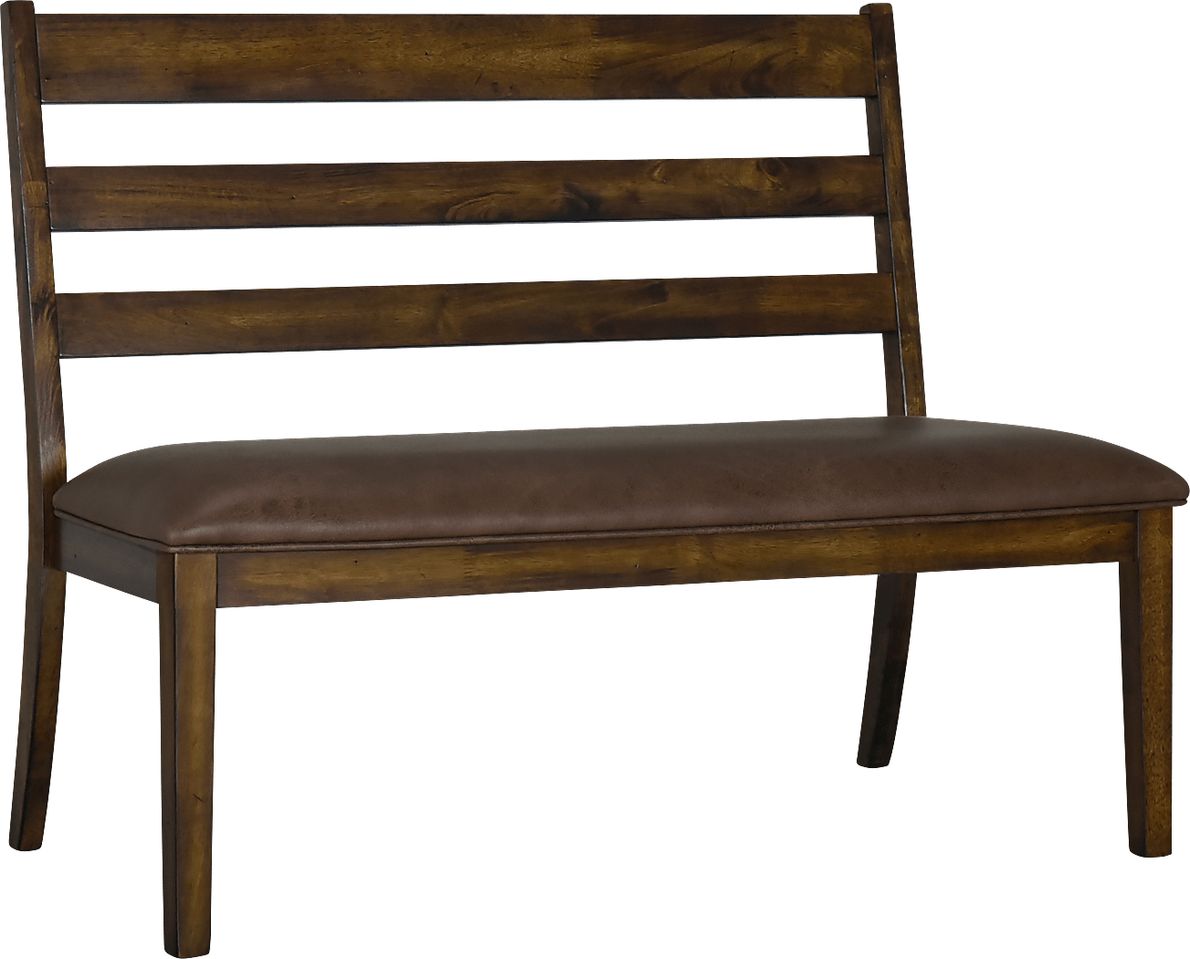 Wisecarver Brown Settee Rooms To Go