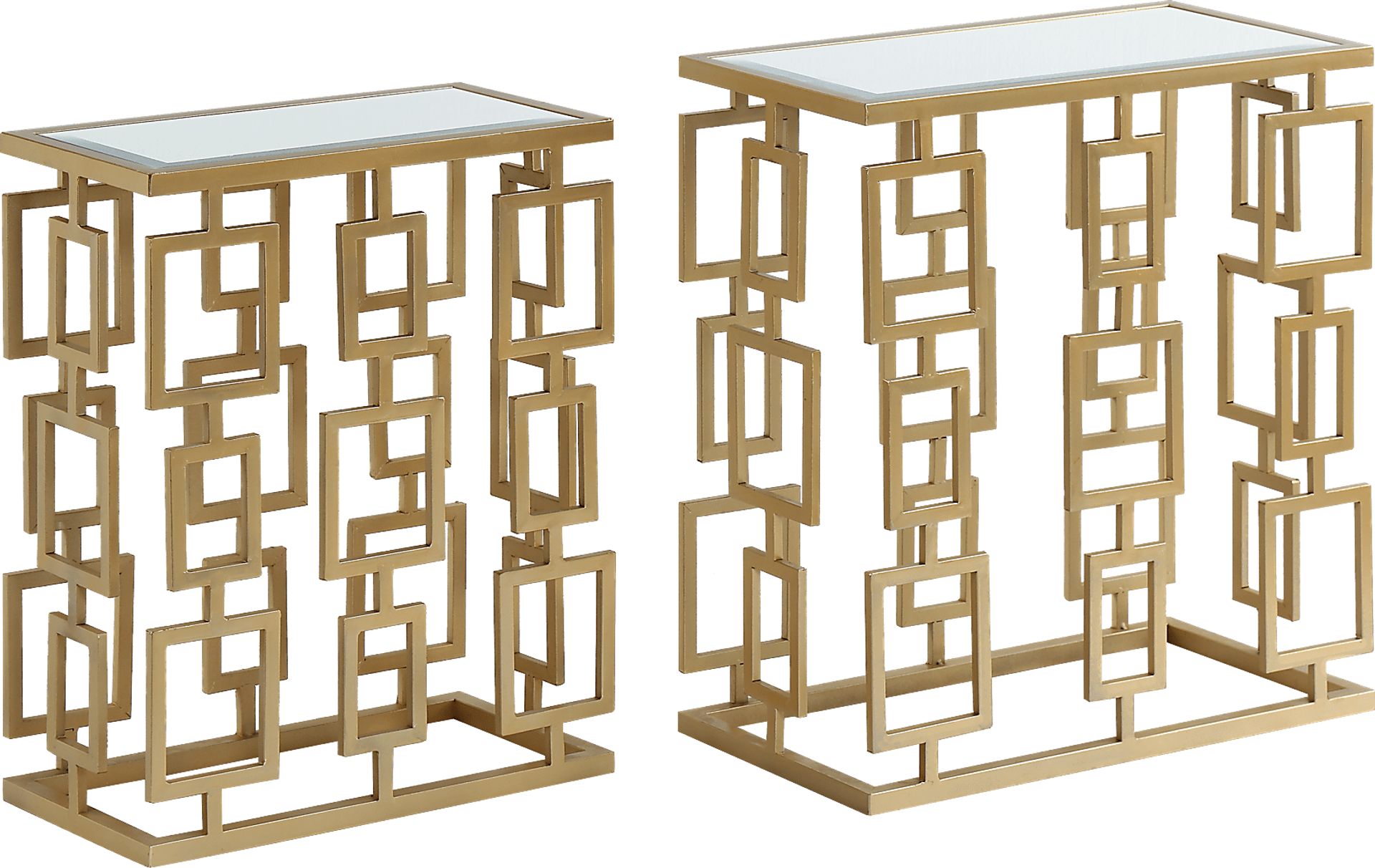 Wiseton Beige Set of 2 Nesting Tables - Image 1