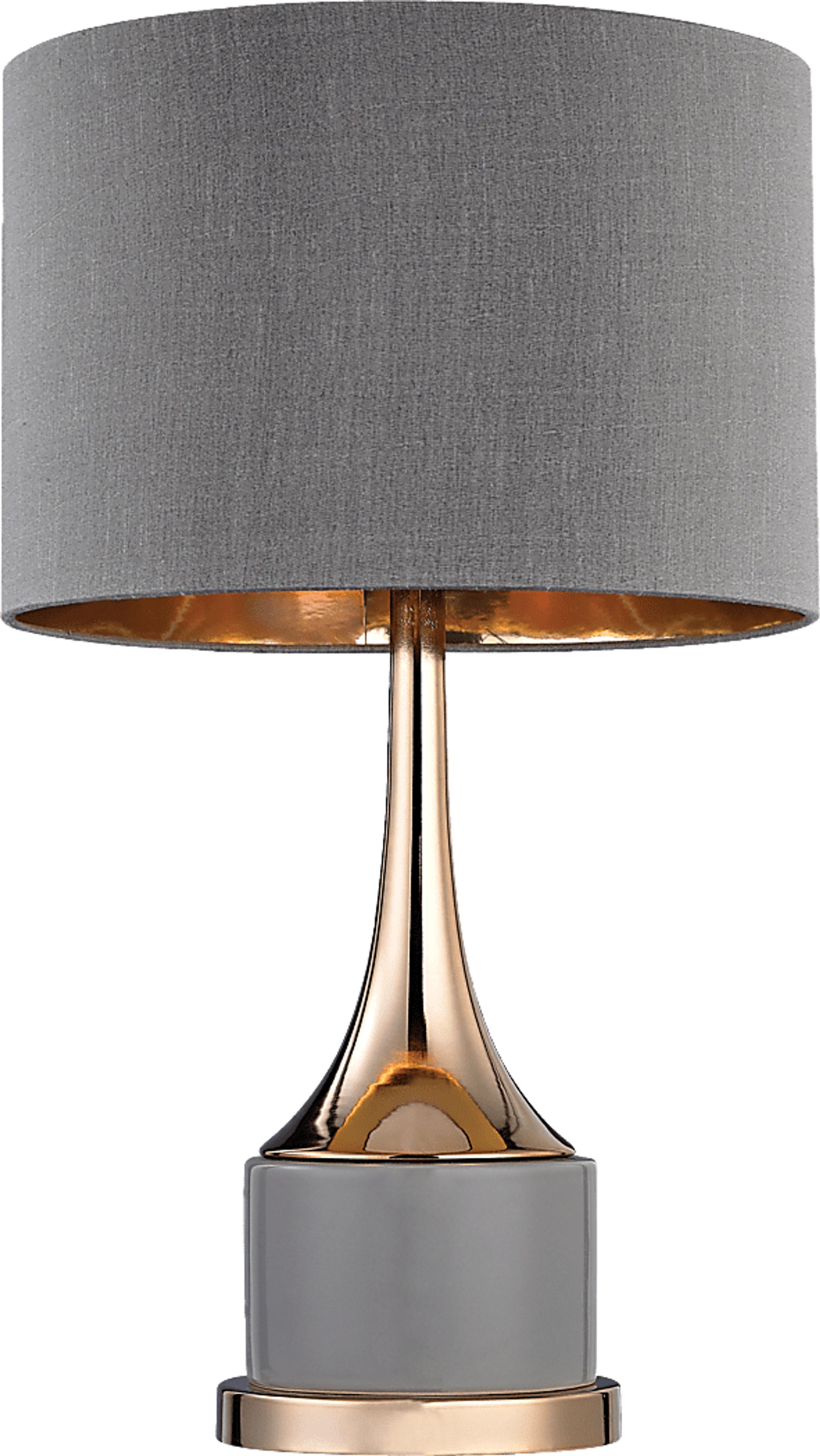 Wishart Club Gray Lamp - Image 1