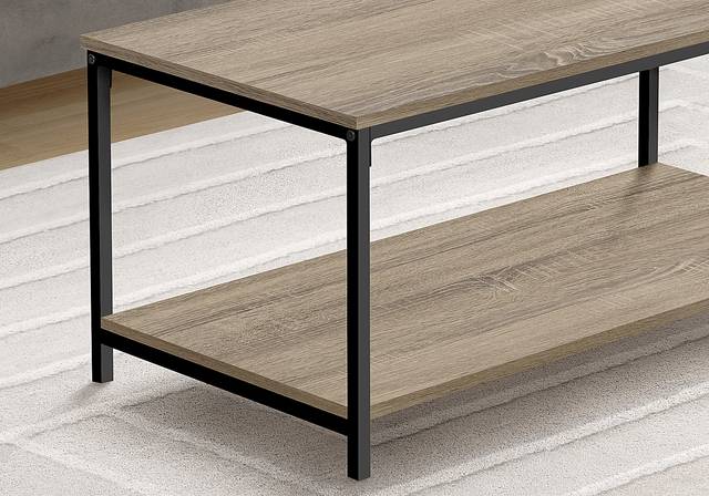 Wishart Taupe Cocktail Table - Thumbnail - Image 3