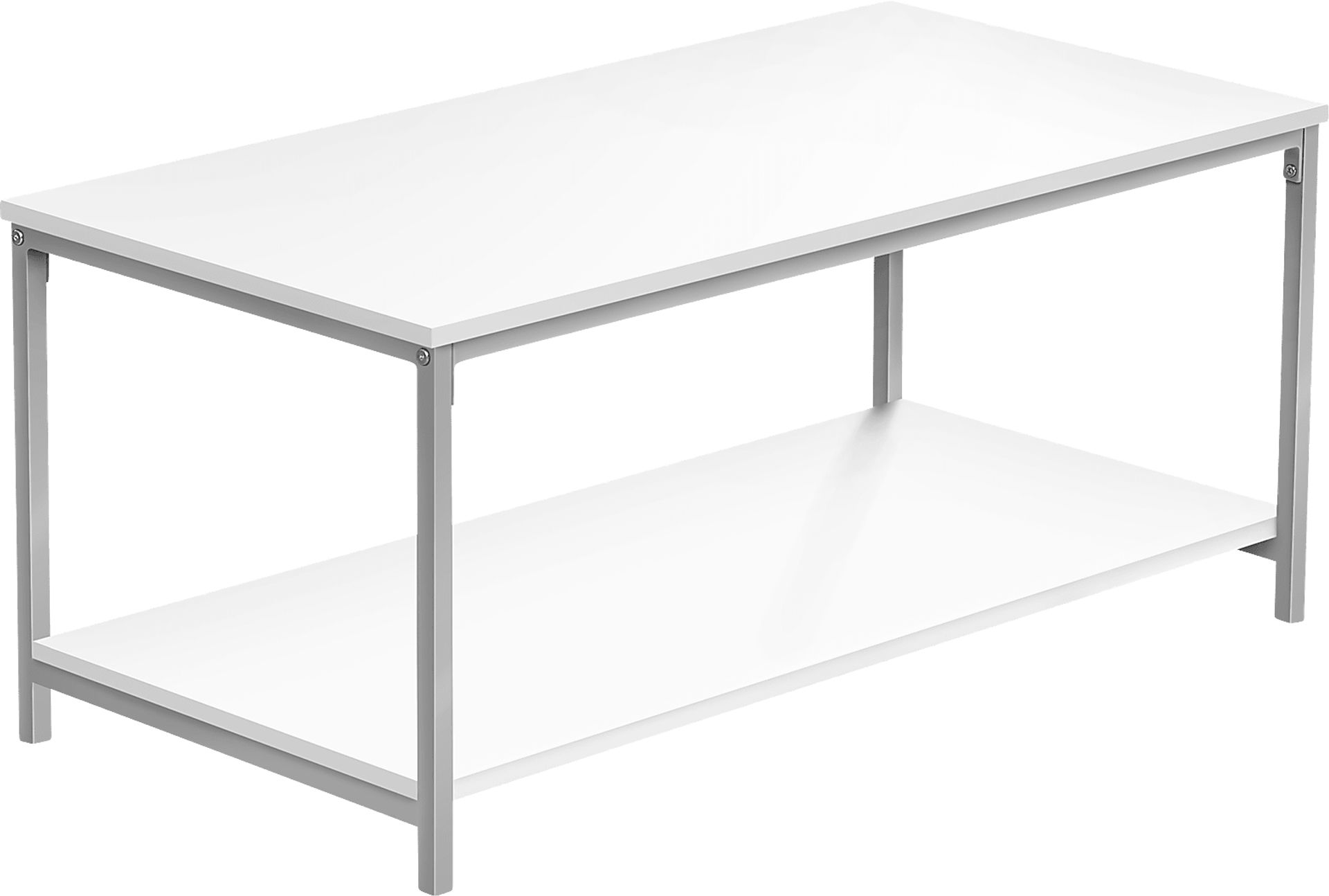 Wishart White Cocktail Table - Image 1