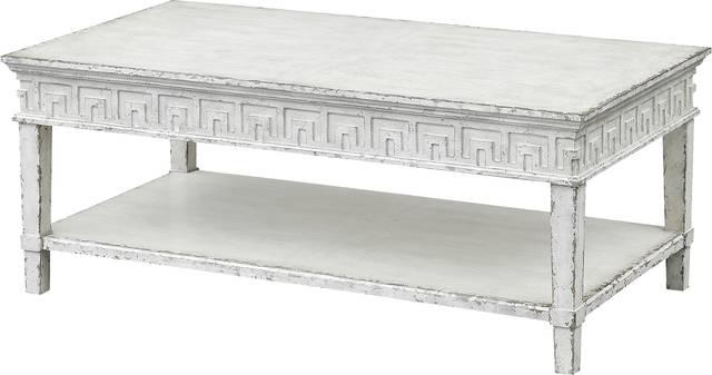 Wishek White Cocktail Table - Thumbnail - Image 1