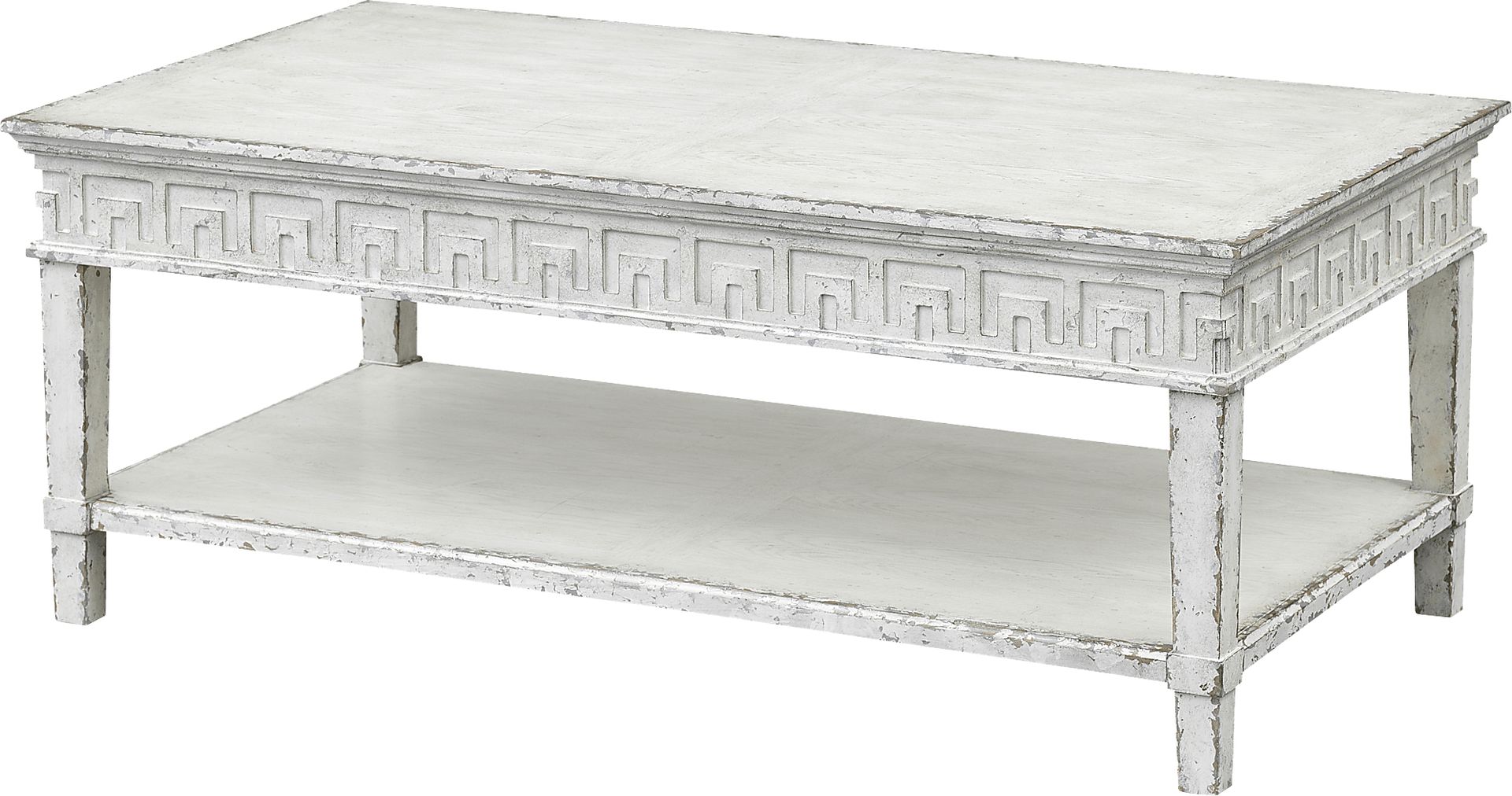 Wishek White Cocktail Table - Image 1