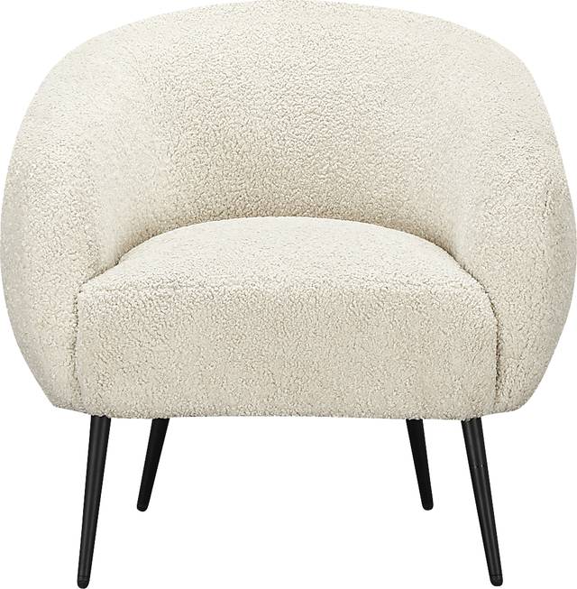 Wishmoore White Accent Chair - Thumbnail - Image 3