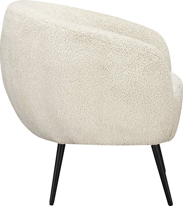 Wishmoore White Accent Chair - Thumbnail - Image 5