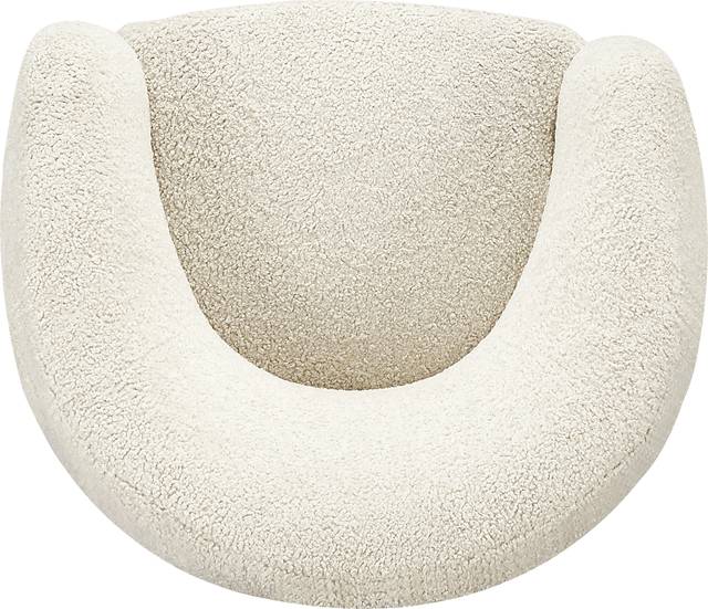 Wishmoore White Accent Chair - Thumbnail - Image 6