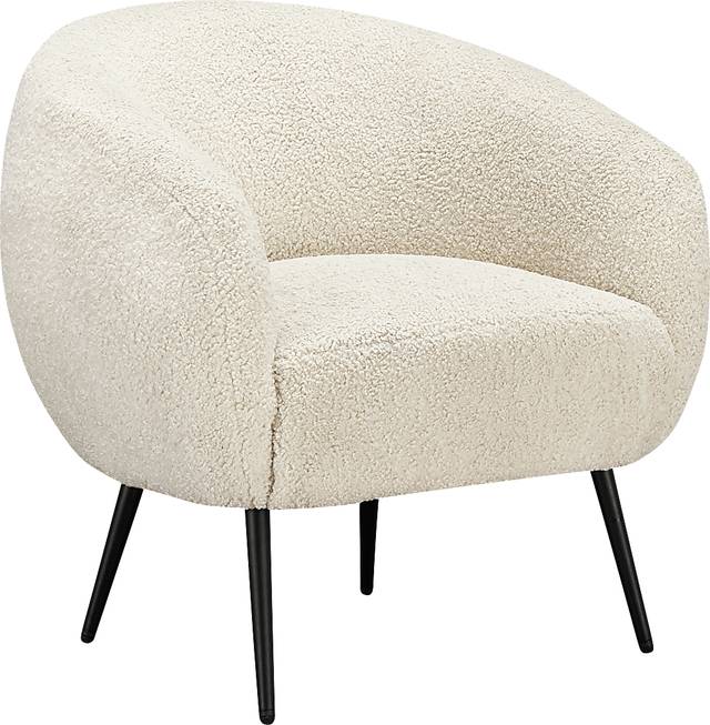 Wishmoore White Accent Chair - Thumbnail - Image 1