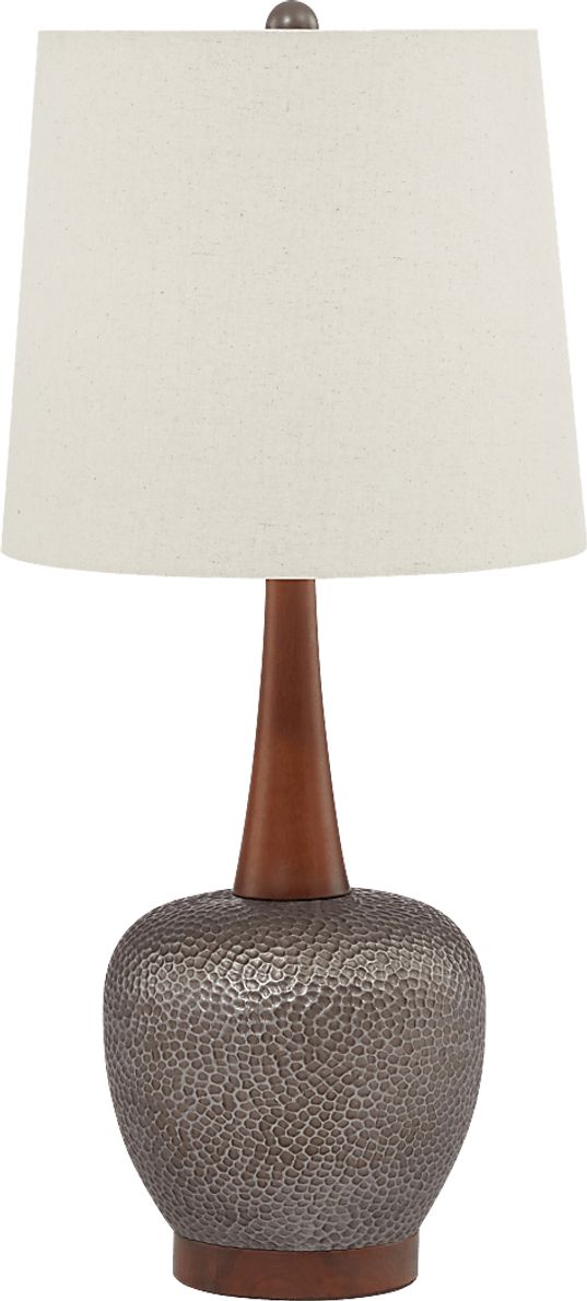 Wiskon Way Charcoal Table Lamp