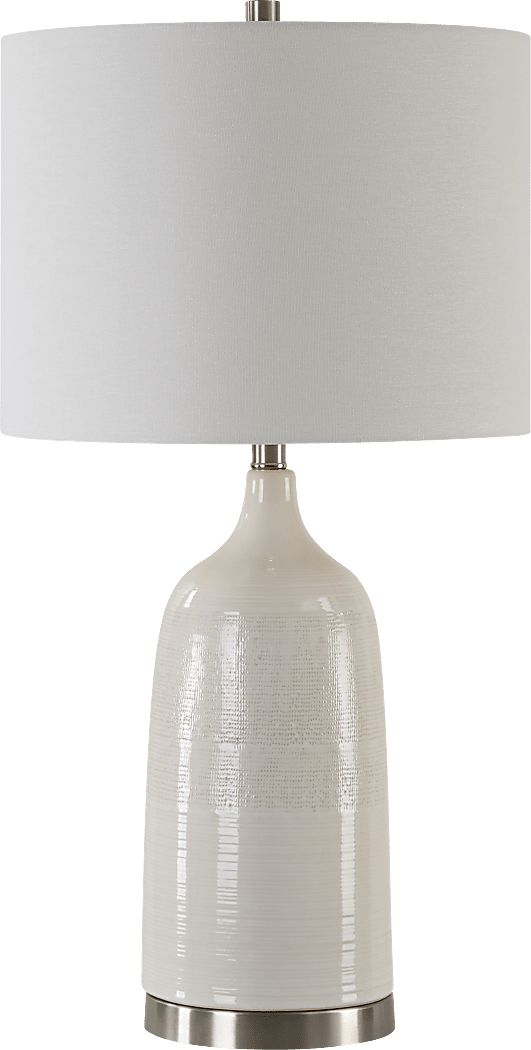 Wisteria Grove White Lamp