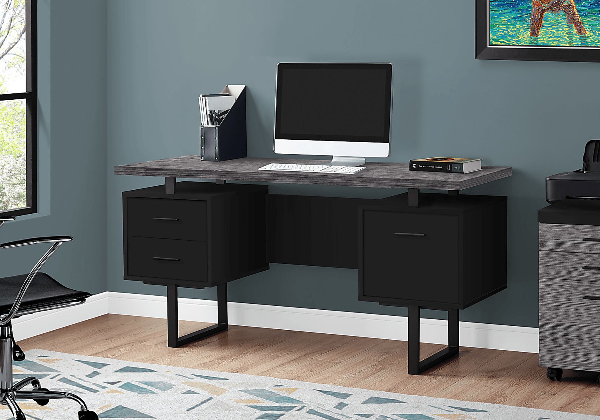 Wisterwood Black Desk - Image 2