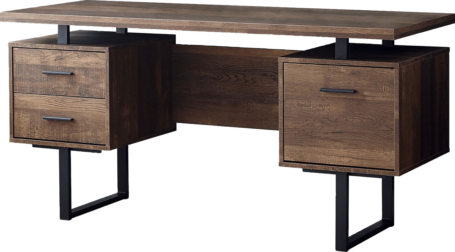 Barwood Oak Dark Wood,Light Wood Desk - Rooms To Go