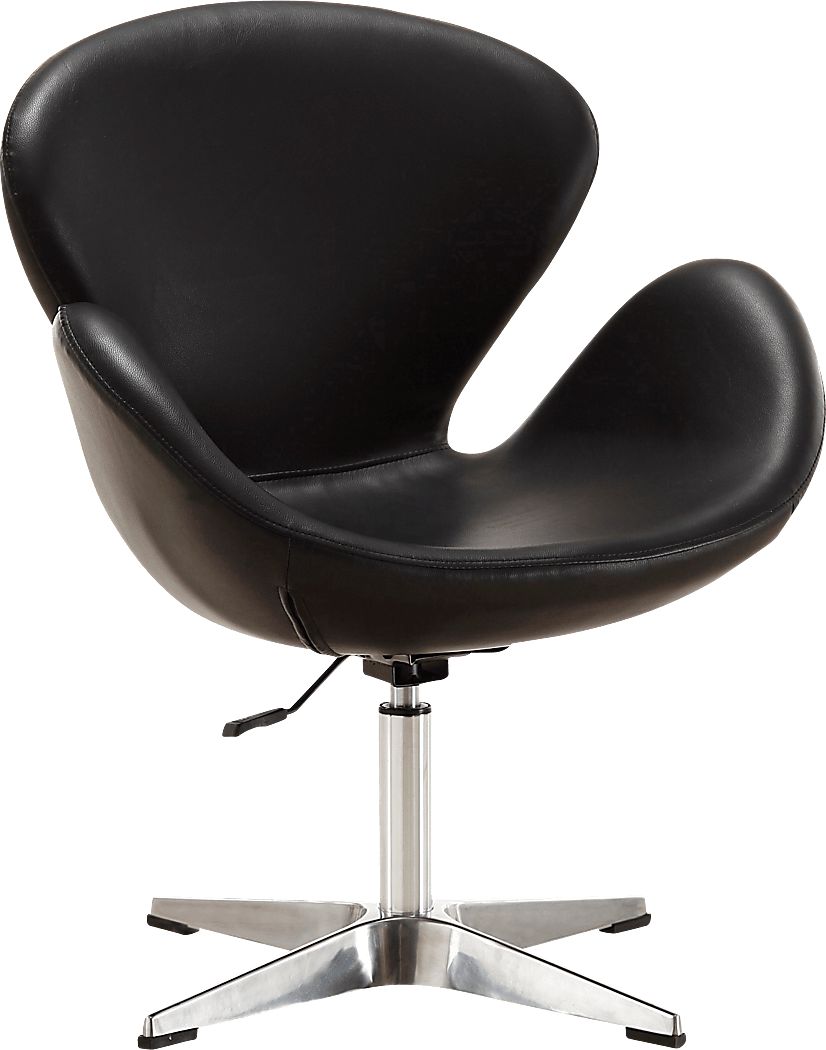 Witchazel Black Accent Chair