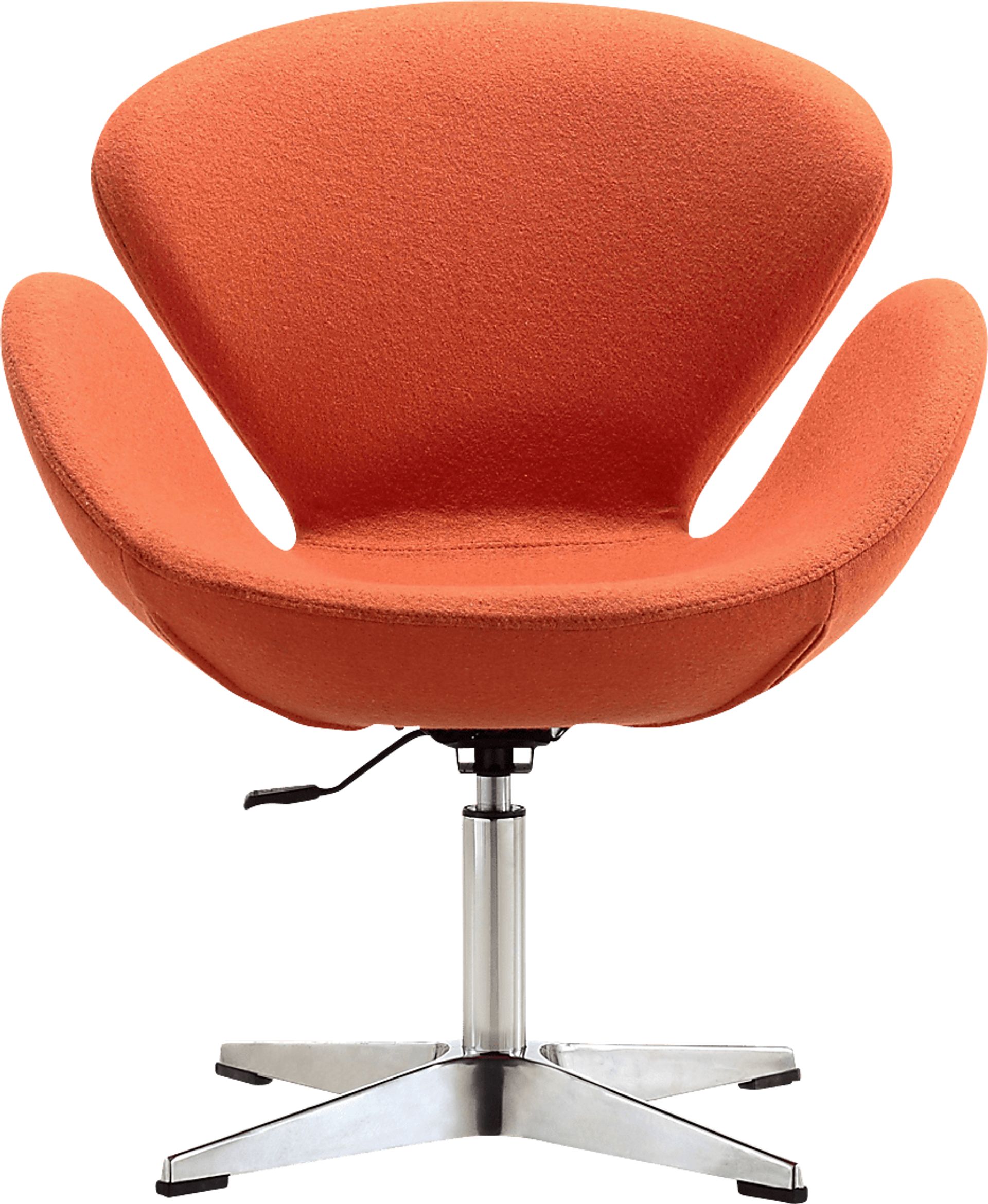 Witchazel Orange Accent Chair - Image 1