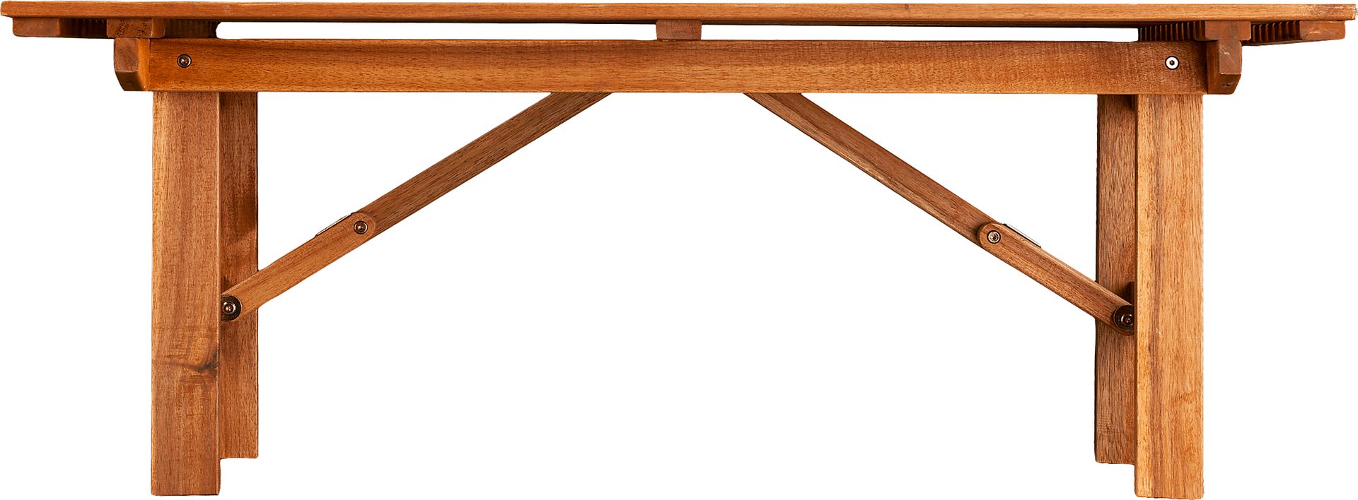 Witeria Natural Outdoor Cocktail Table - Image 4