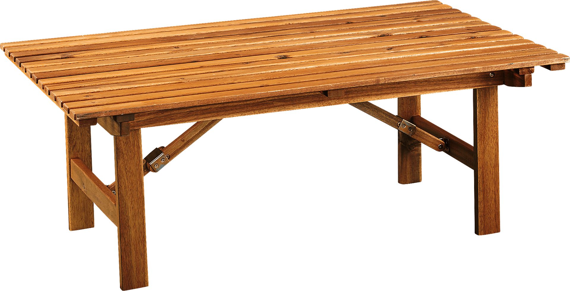 Witeria Natural Outdoor Cocktail Table - Image 1