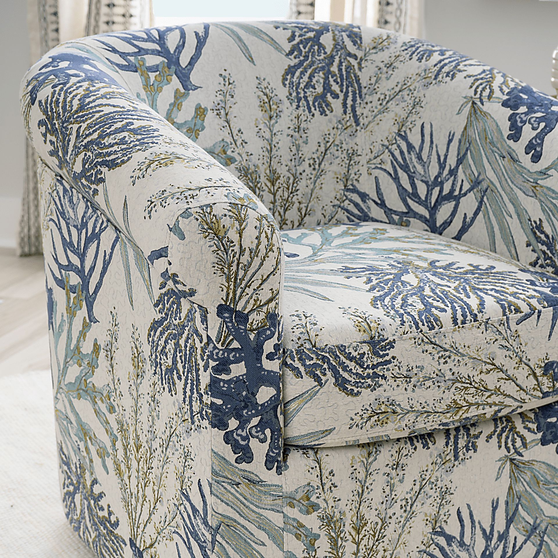 Witgate Blue Accent Chair - Image 8