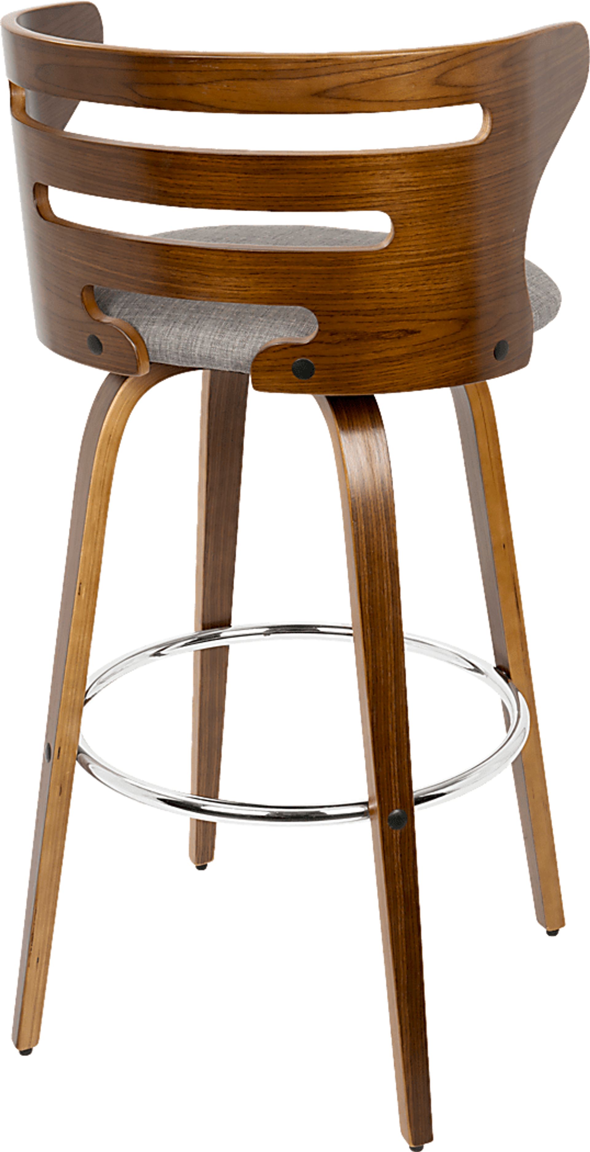 Withersfield Gray Barstool, Set of 2 - Image 5