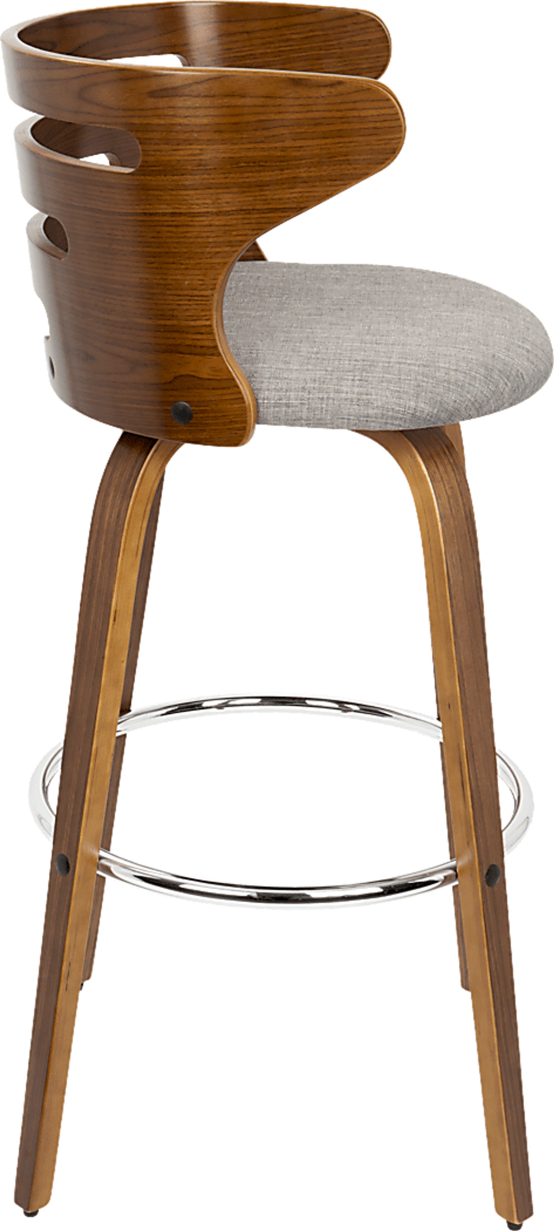 Withersfield Gray Barstool, Set of 2 - Image 6