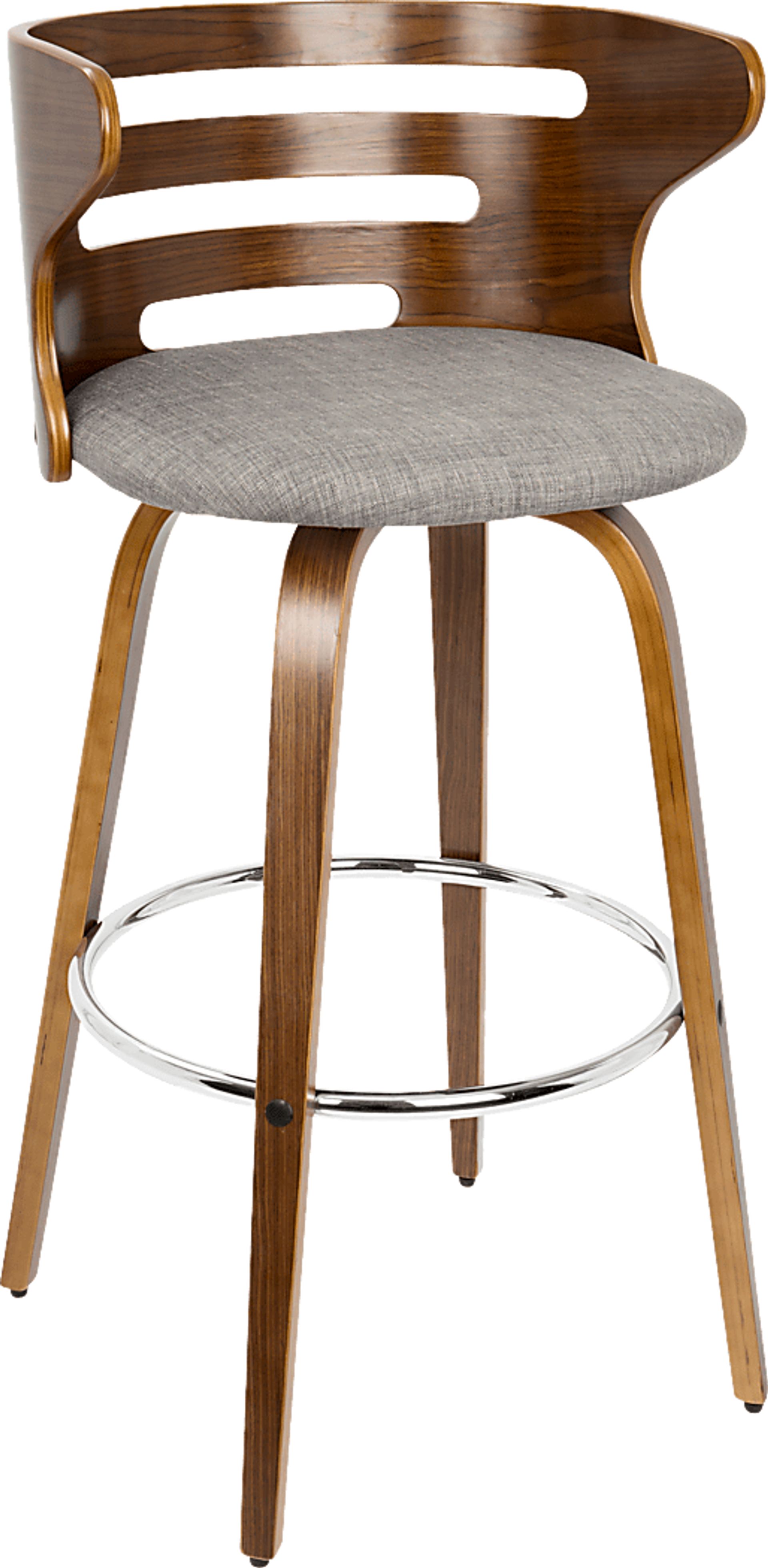Withersfield Gray Barstool, Set of 2 - Image 7