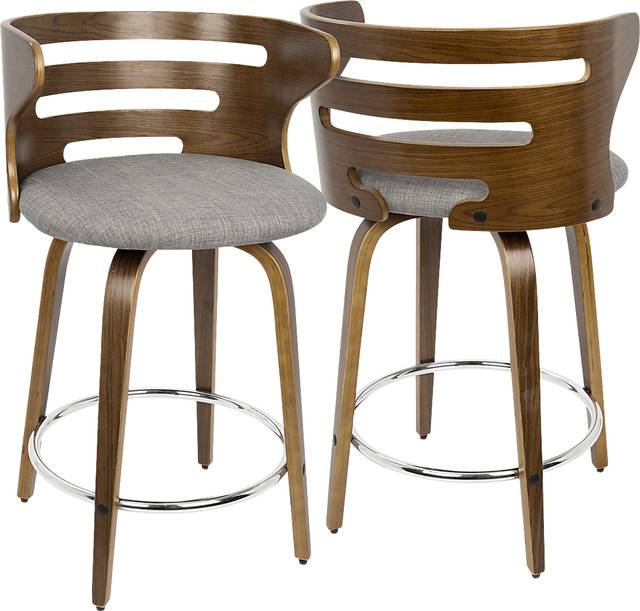 Withersfield Gray Counter Height Stool, Set of 2 - Thumbnail - Image 6
