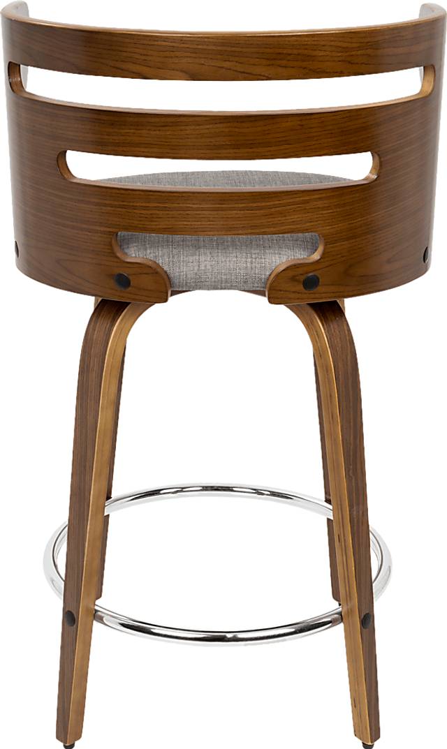 Withersfield Gray Counter Height Stool, Set of 2 - Thumbnail - Image 8