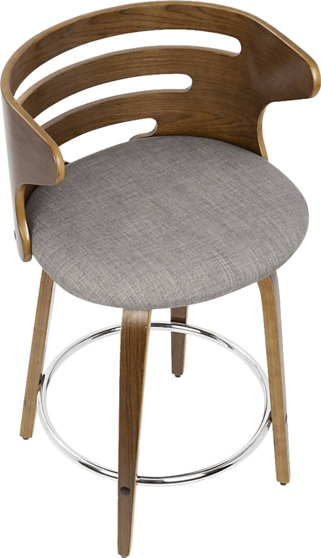 Withersfield Gray Counter Height Stool, Set of 2 - Thumbnail - Image 10
