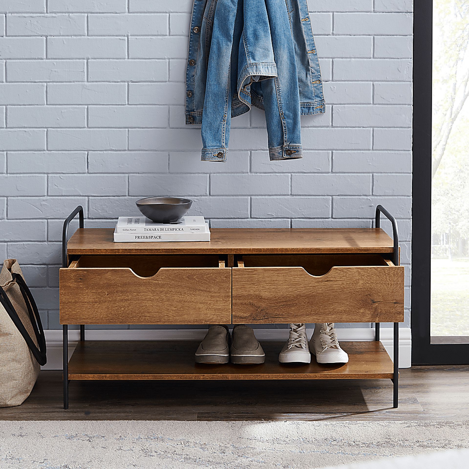 Withlow Natural Accent Bench - Image 2