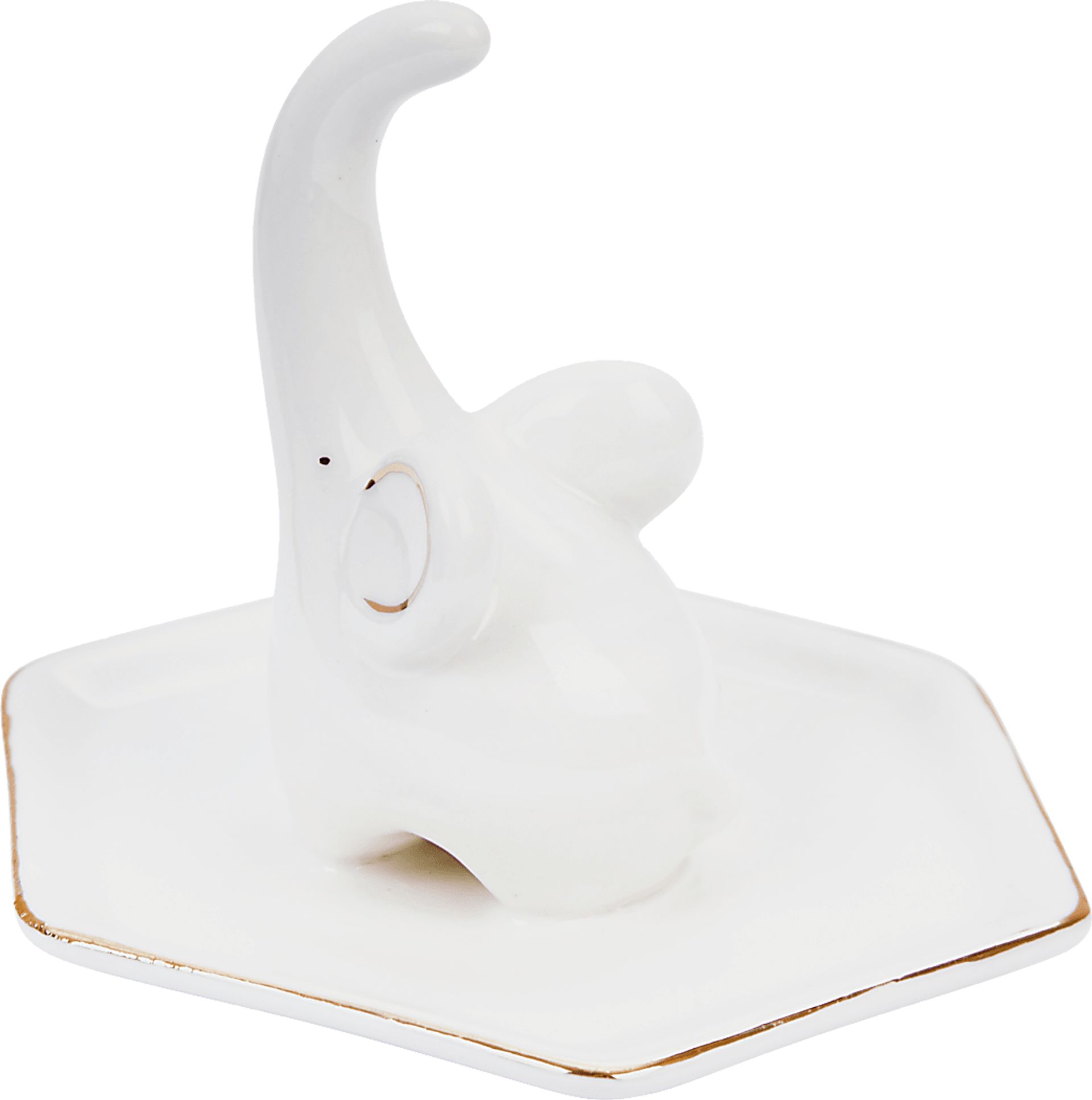 Wittennberg White Ring Holder - Image 1